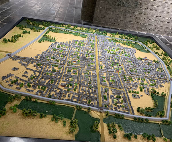 息县建筑模型